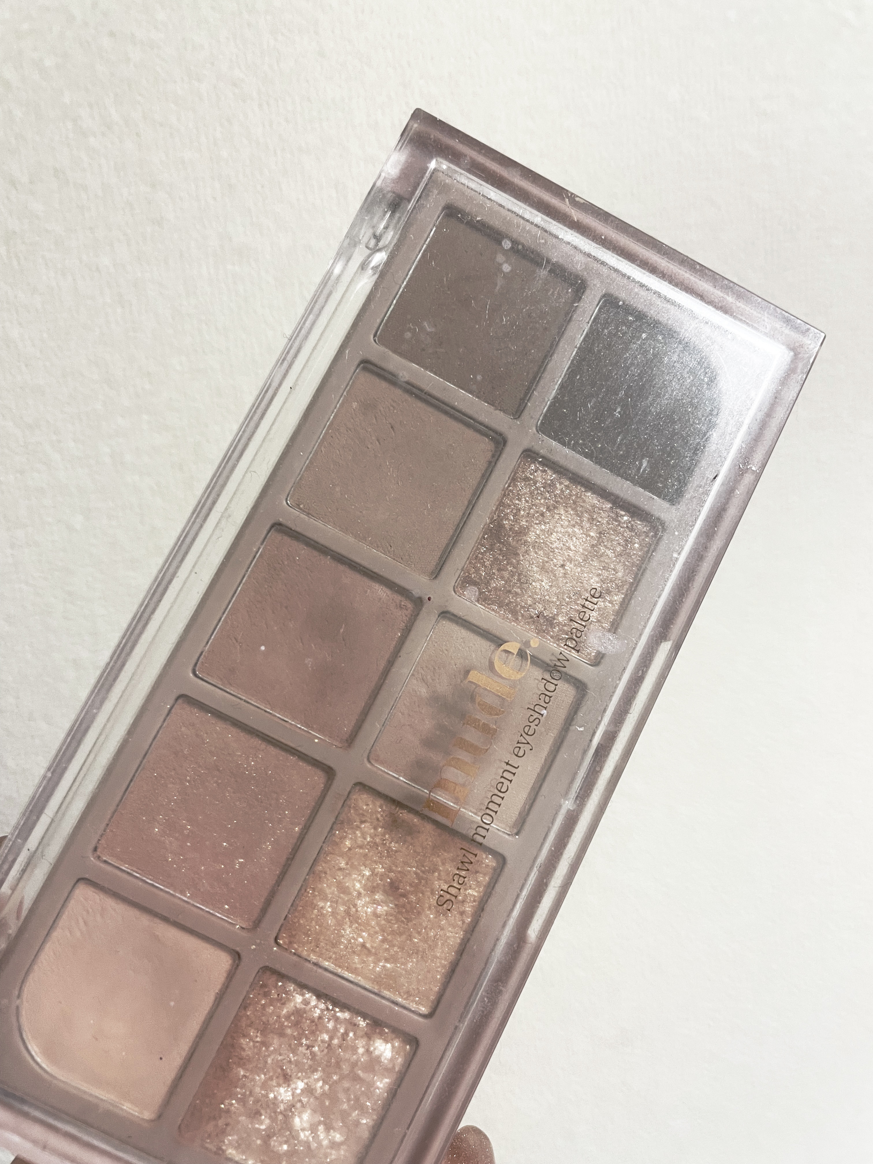 MDショールモーメント アイシャドウパレット 01 ウォームメモリー/mude./アイシャドウパレットを使ったクチコミ（1枚目）