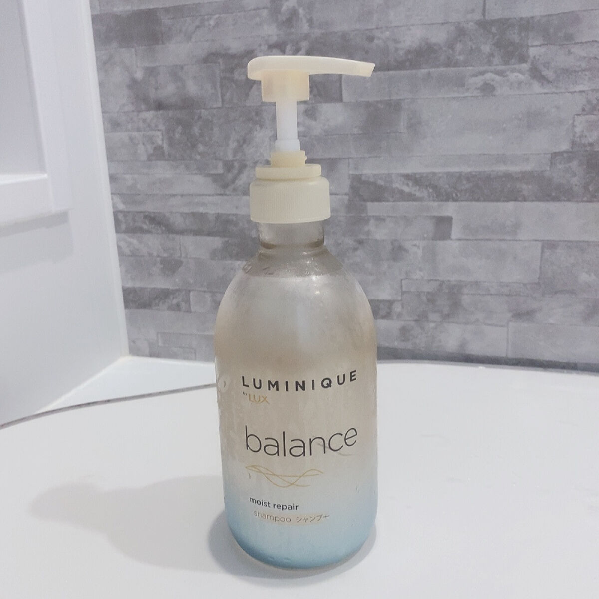 ルミニーク バランス モイストリペア シャンプー/トリートメント シャンプー ポンプ 480g/LUX/市販シャンプーを使ったクチコミ（1枚目）