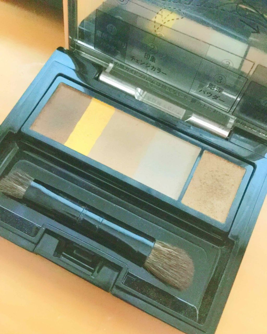 アイブロースタイリング 3D/マキアージュ/パウダーアイブロウを使ったクチコミ(2枚目)