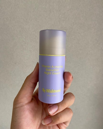ビタミンA-mazingバクチオールナイトクリーム/By Wishtrend/フェイスクリームを使ったクチコミ(3枚目)