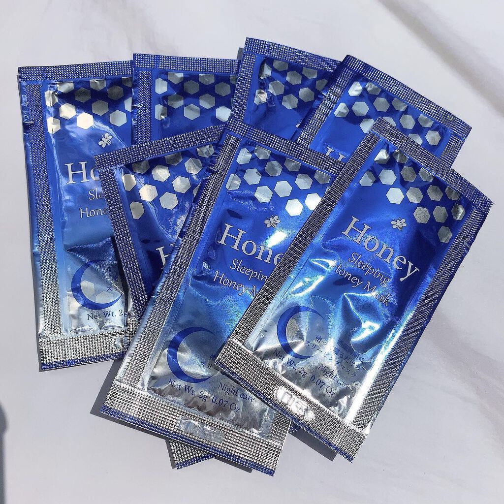夜用スリーピングハニーマスク/potch7/シートマスク・パックを使ったクチコミ（1枚目）