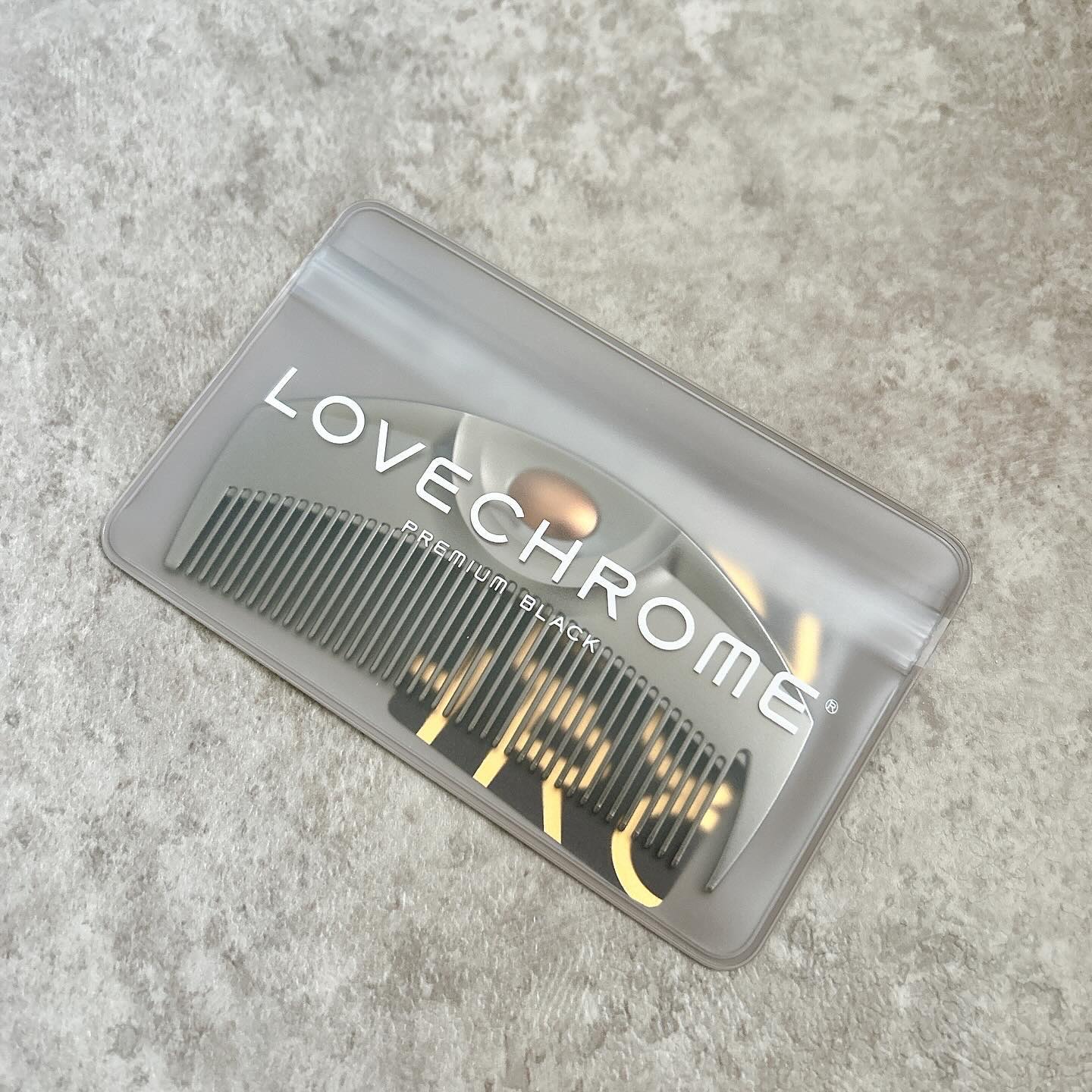 LOVECHROME PG ツキ プレミアムブラックのクチコミ「【ラブクロム】
✔️PGツキ プレミアムブラック

ずっと気になってたラブクロム！ブラックが良.....」（3枚目）