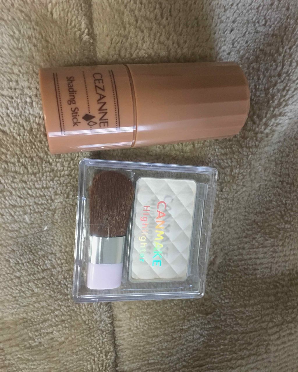 ハイライター/キャンメイク/パウダーハイライトを使ったクチコミ(1枚目)