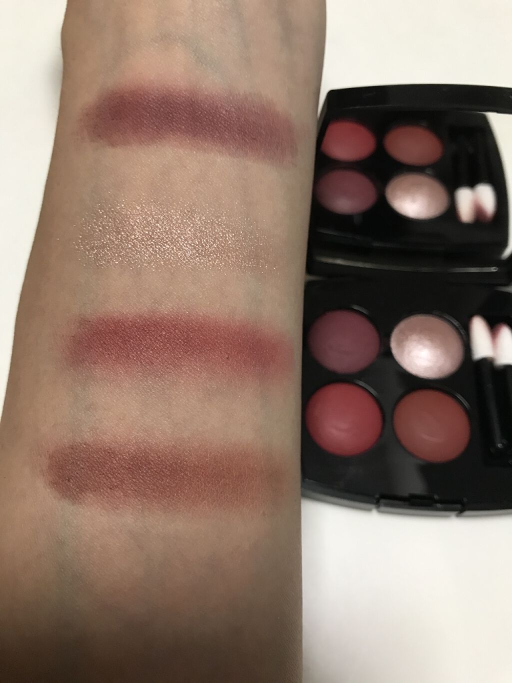 レ キャトル オンブル/CHANEL/アイシャドウパレットを使ったクチコミ(2枚目)