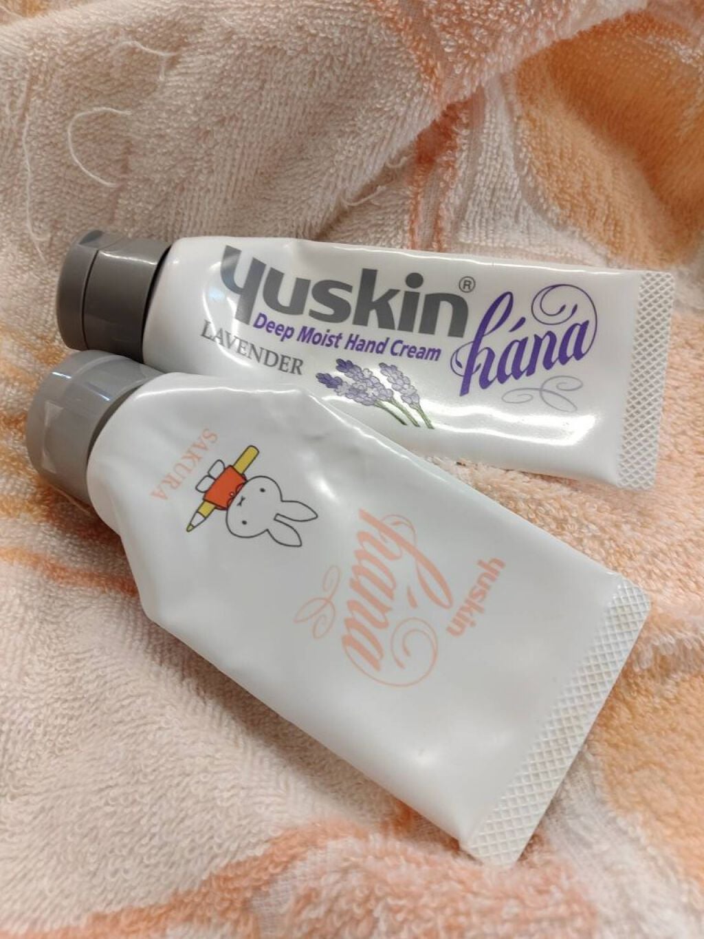 Aya on LIPS 「【ユースキンハンドクリーム】🌸さくら❁⃘*.゚ラベンダー前のア..」(1枚目)