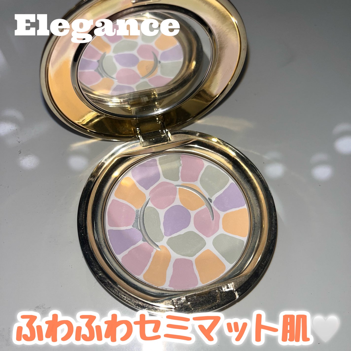 ラ プードル オートニュアンス/Elégance/プレストパウダーを使ったクチコミ(1枚目)