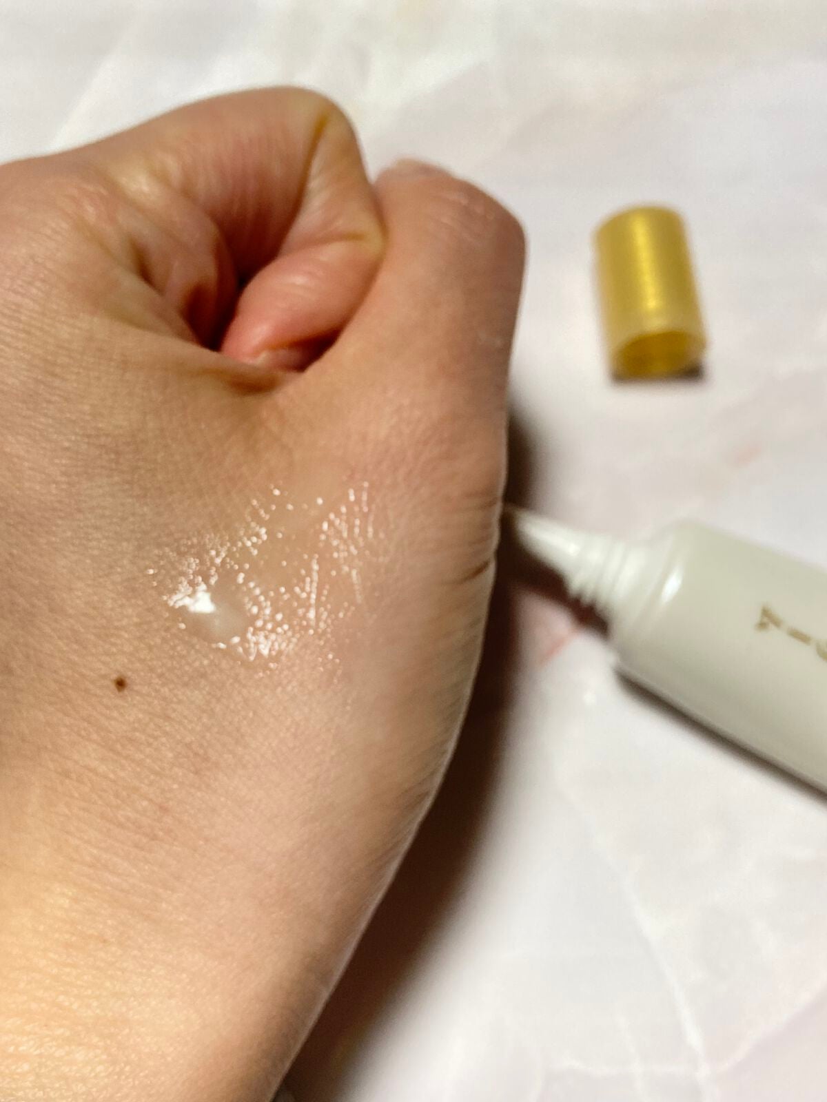 極潤プレミアム ヒアルロンアイクリーム/肌ラボ/アイケア・アイクリームを使ったクチコミ(6枚目)