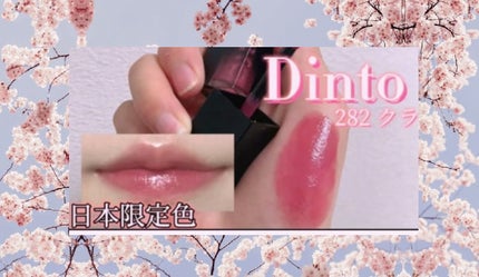 ブラーグロイリップティント/Dinto/リップティントを使ったクチコミ(1枚目)