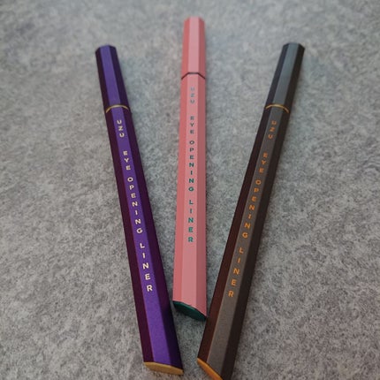 EYE OPENING LINER/UZU BY FLOWFUSHI/リキッドアイライナーを使ったクチコミ(3枚目)