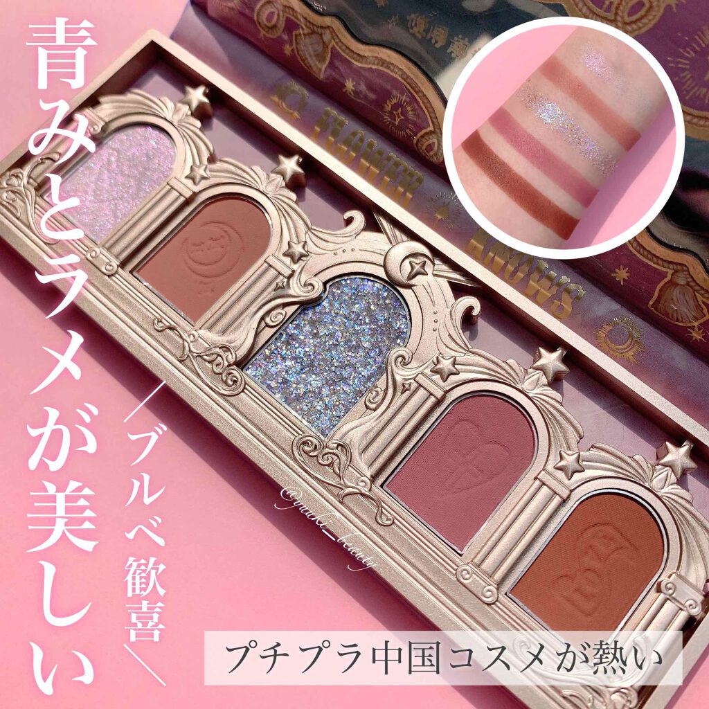 ユニコーンシリーズ アイシャドウパレット/FlowerKnows/アイシャドウパレットを使ったクチコミ(1枚目)