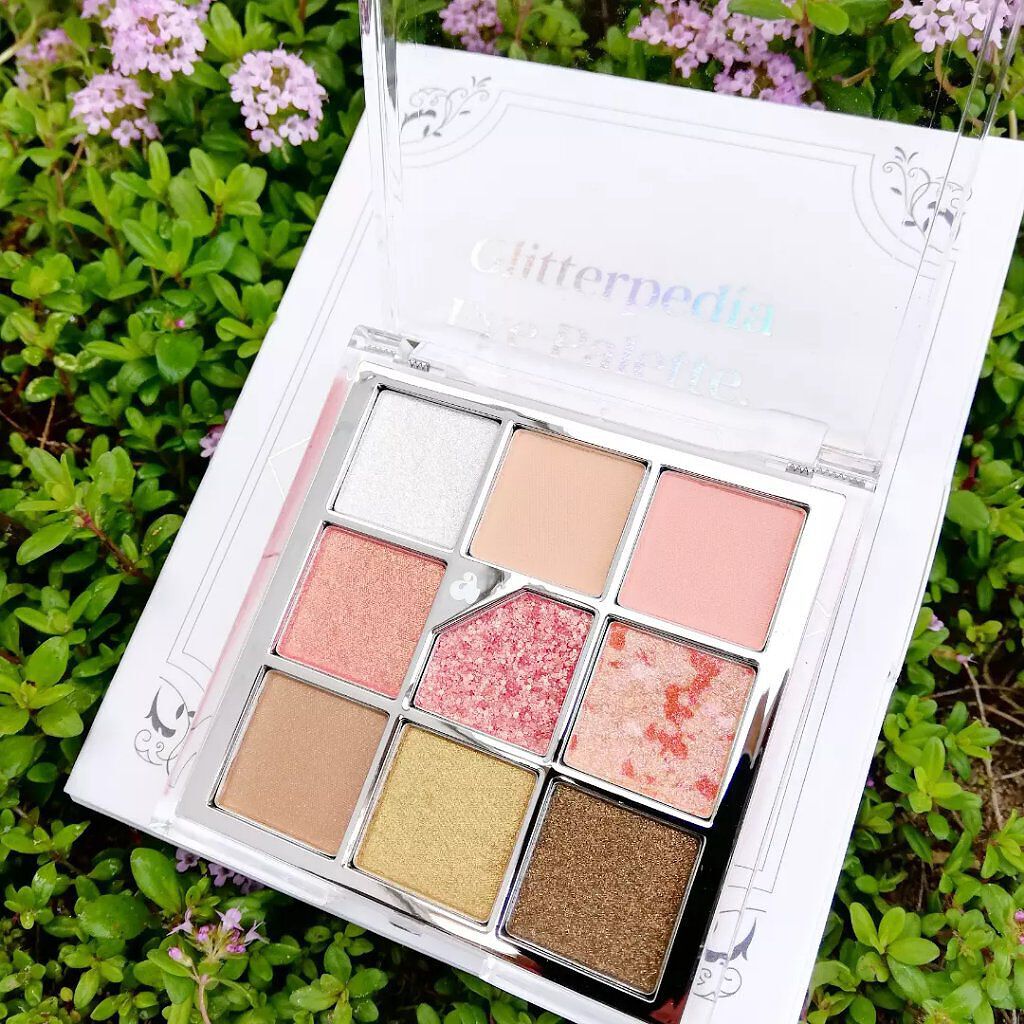 グリッターペディアアイパレット/unleashia/アイシャドウパレットを使ったクチコミ(3枚目)