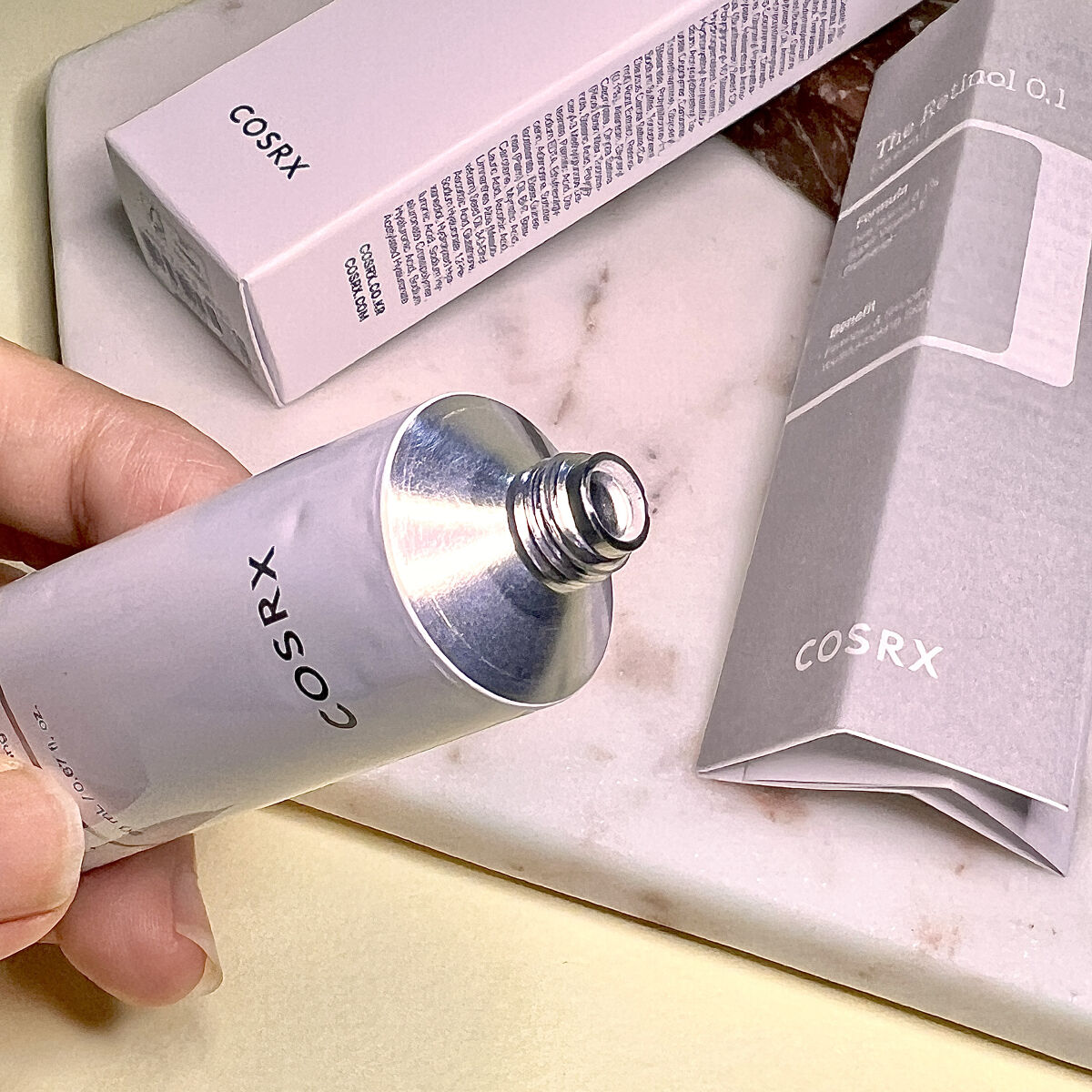 RXザ・レチノール0.1クリーム/COSRX/フェイスクリームを使ったクチコミ（2枚目）