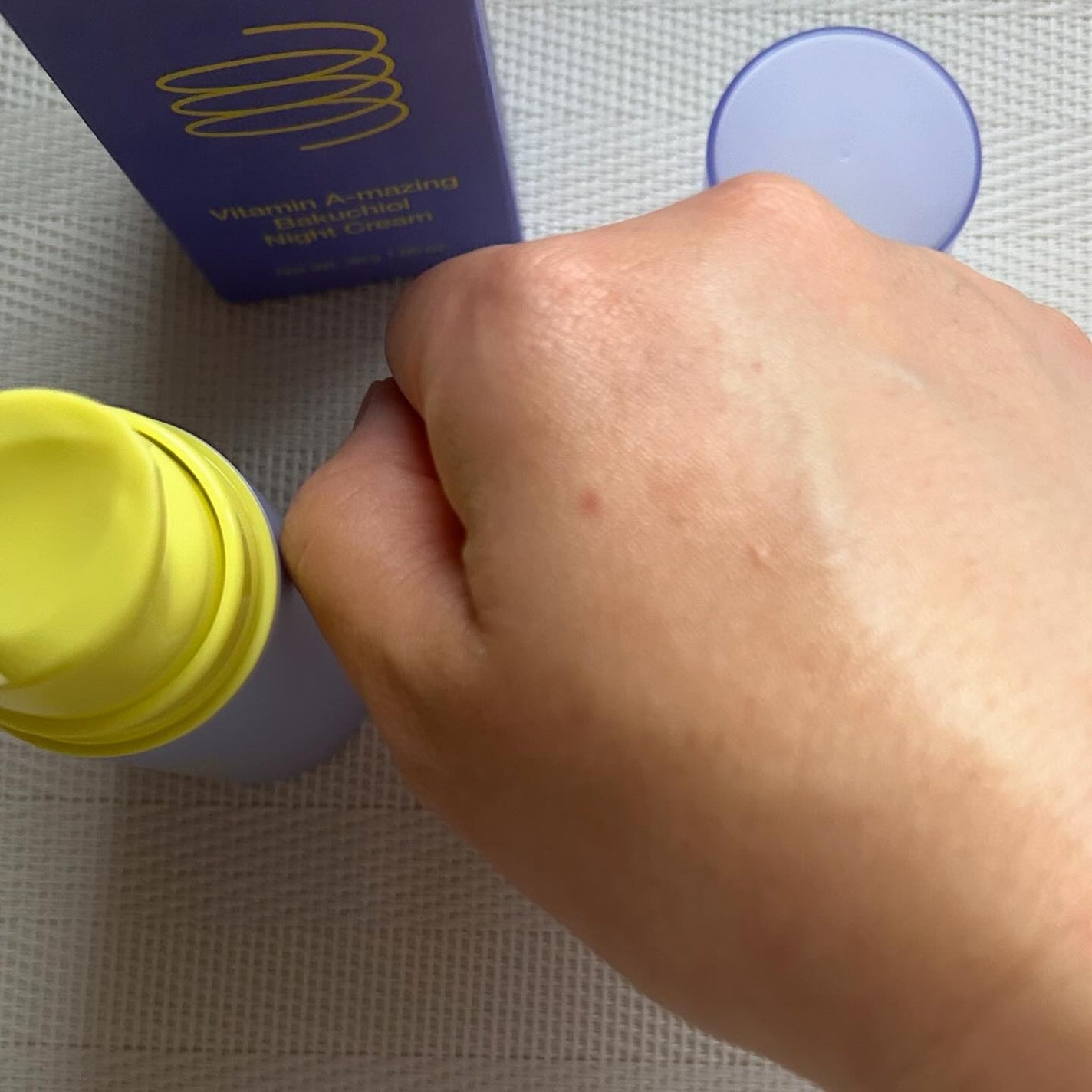 ビタミンA-mazingバクチオールナイトクリーム/By Wishtrend/フェイスクリームを使ったクチコミ(4枚目)