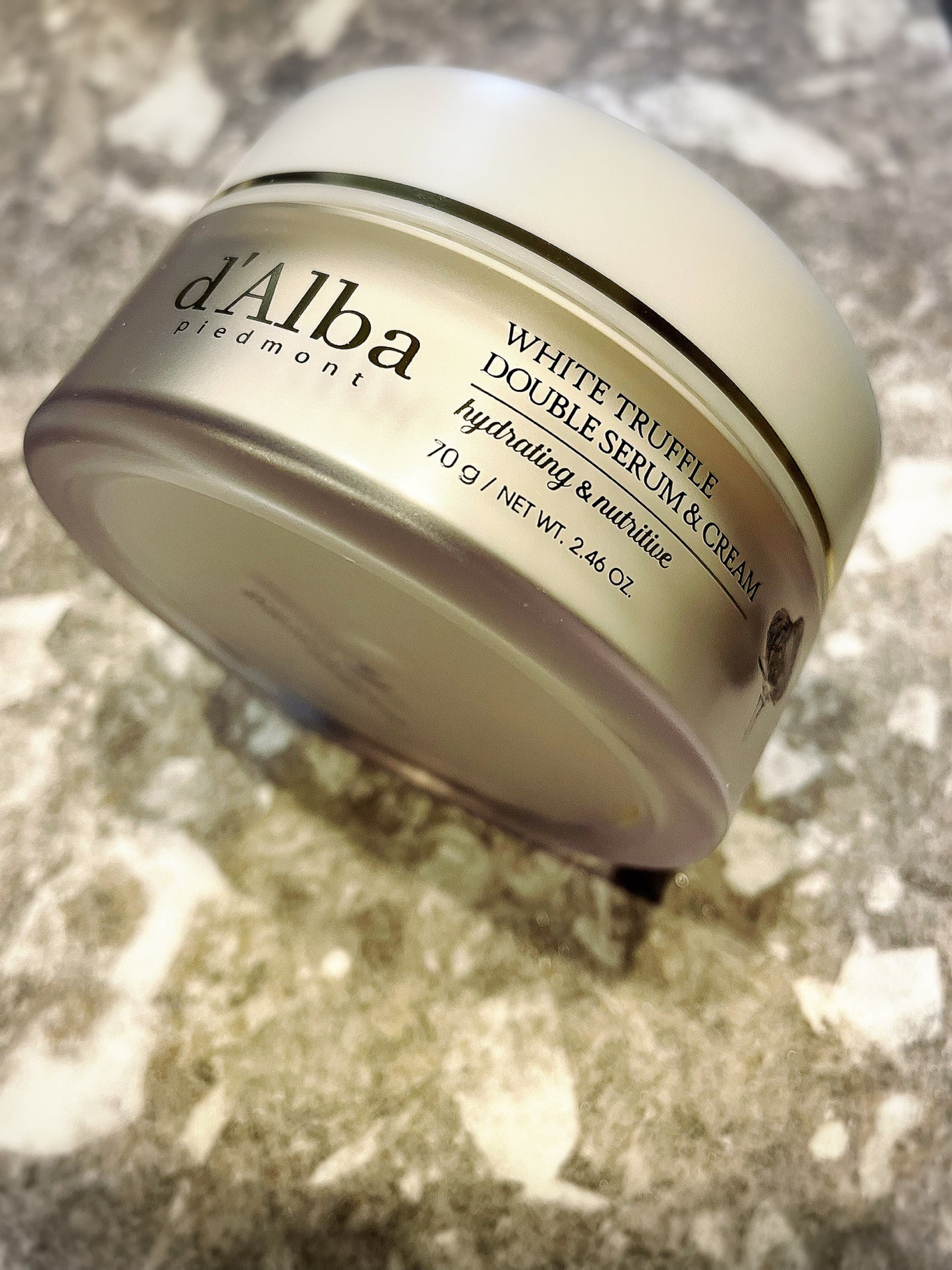 ホワイトトリュフダブルセラムアンドクリーム/ダルバ/フェイスクリームを使ったクチコミ(2枚目)