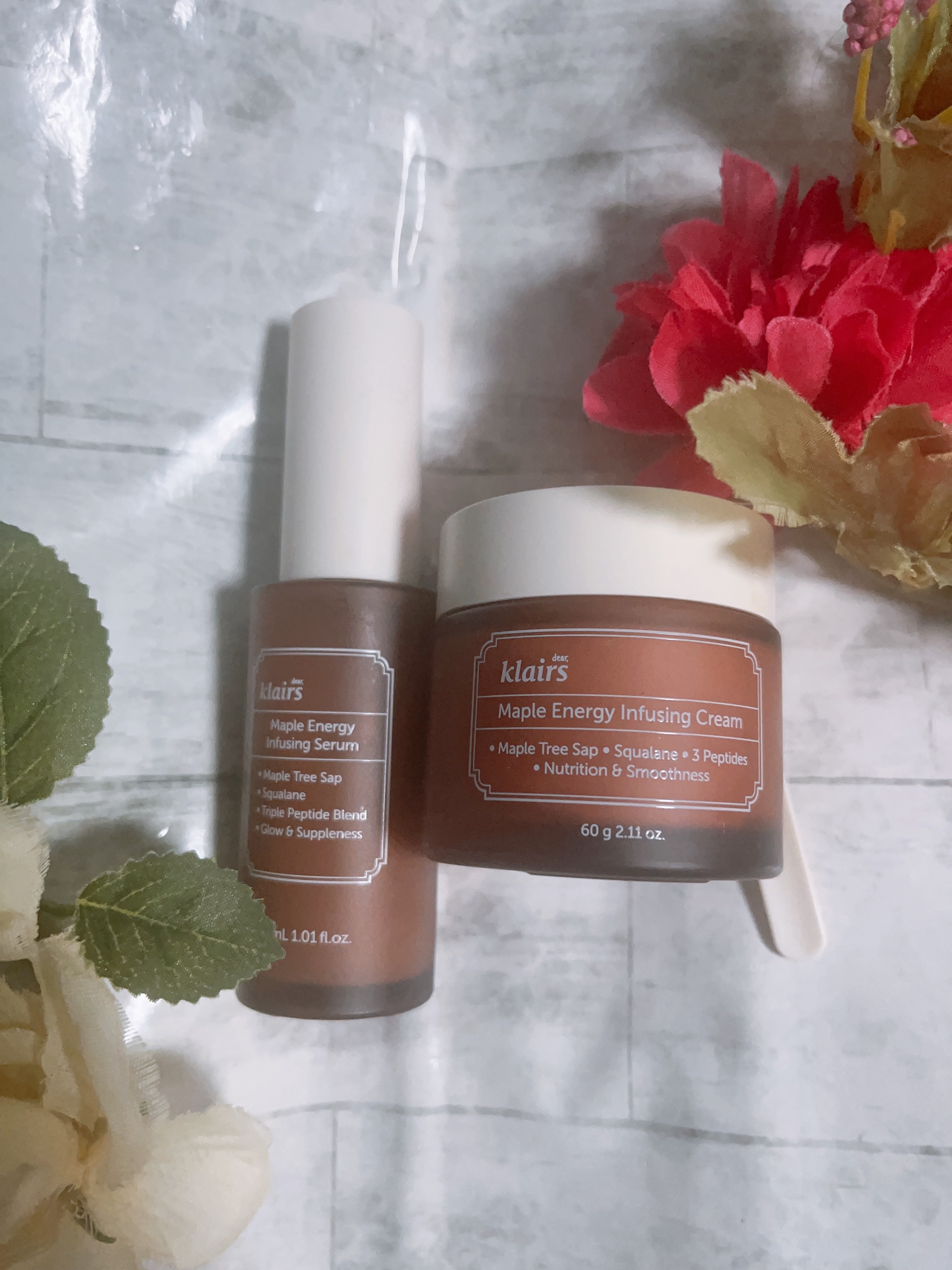 メープルエナジーインフュージングクリーム/Klairs/フェイスクリームを使ったクチコミ（1枚目）
