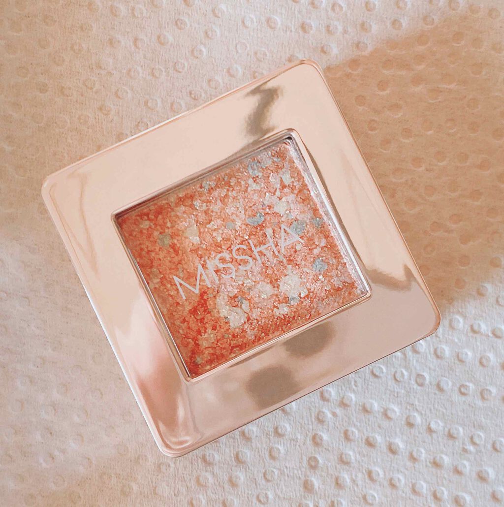 グリッタープリズム シャドウ/MISSHA/グリッターを使ったクチコミ(1枚目)