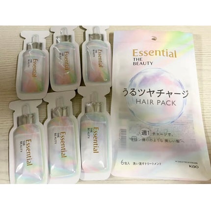 ザビューティ うるツヤチャージヘアパック/エッセンシャル/ヘアマスク・ヘアパックを使ったクチコミ(2枚目)