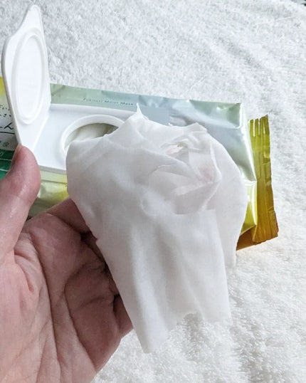 ルクエ ふきとり保湿マスク/ナリス化粧品/シートマスク・パックを使ったクチコミ(4枚目)