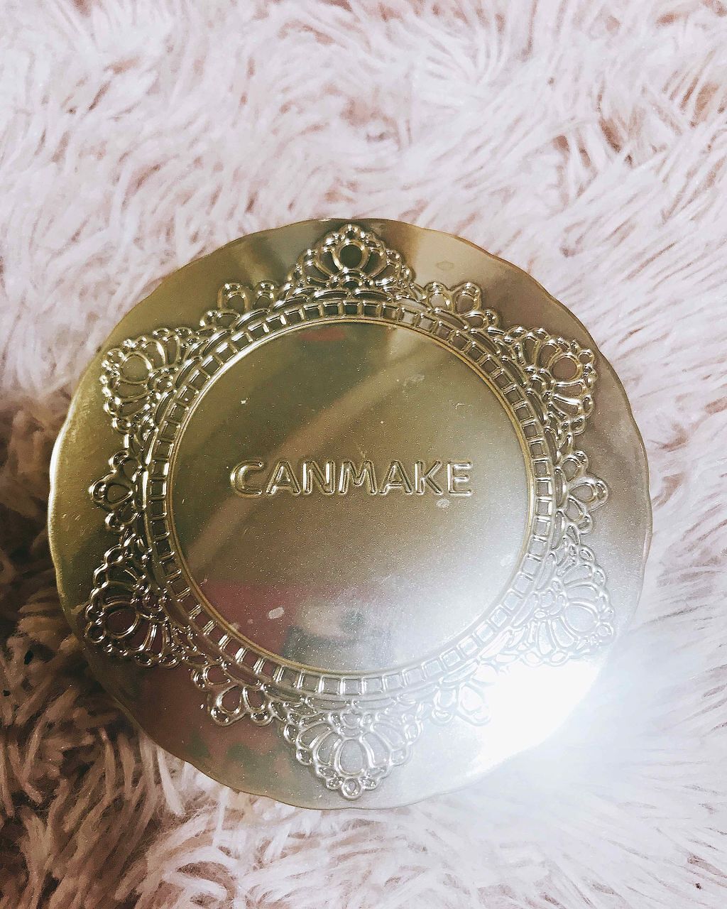 【旧品】マシュマロフィニッシュパウダー/キャンメイク/プレストパウダーを使ったクチコミ（1枚目）