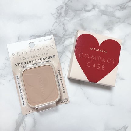 プロフィニッシュファンデーション/インテグレート/パウダーファンデーションを使ったクチコミ(6枚目)