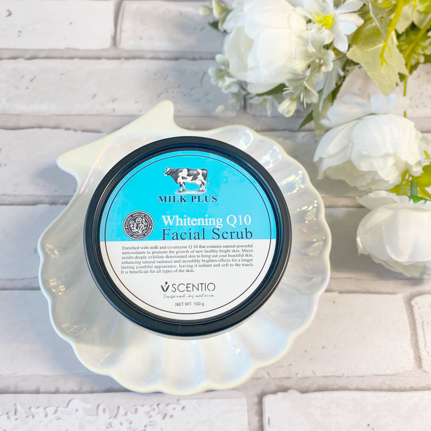 ミルクホワイトQ10フェイシャルスクラブ/Beauty Buffet/スクラブ・ゴマージュを使ったクチコミ(5枚目)