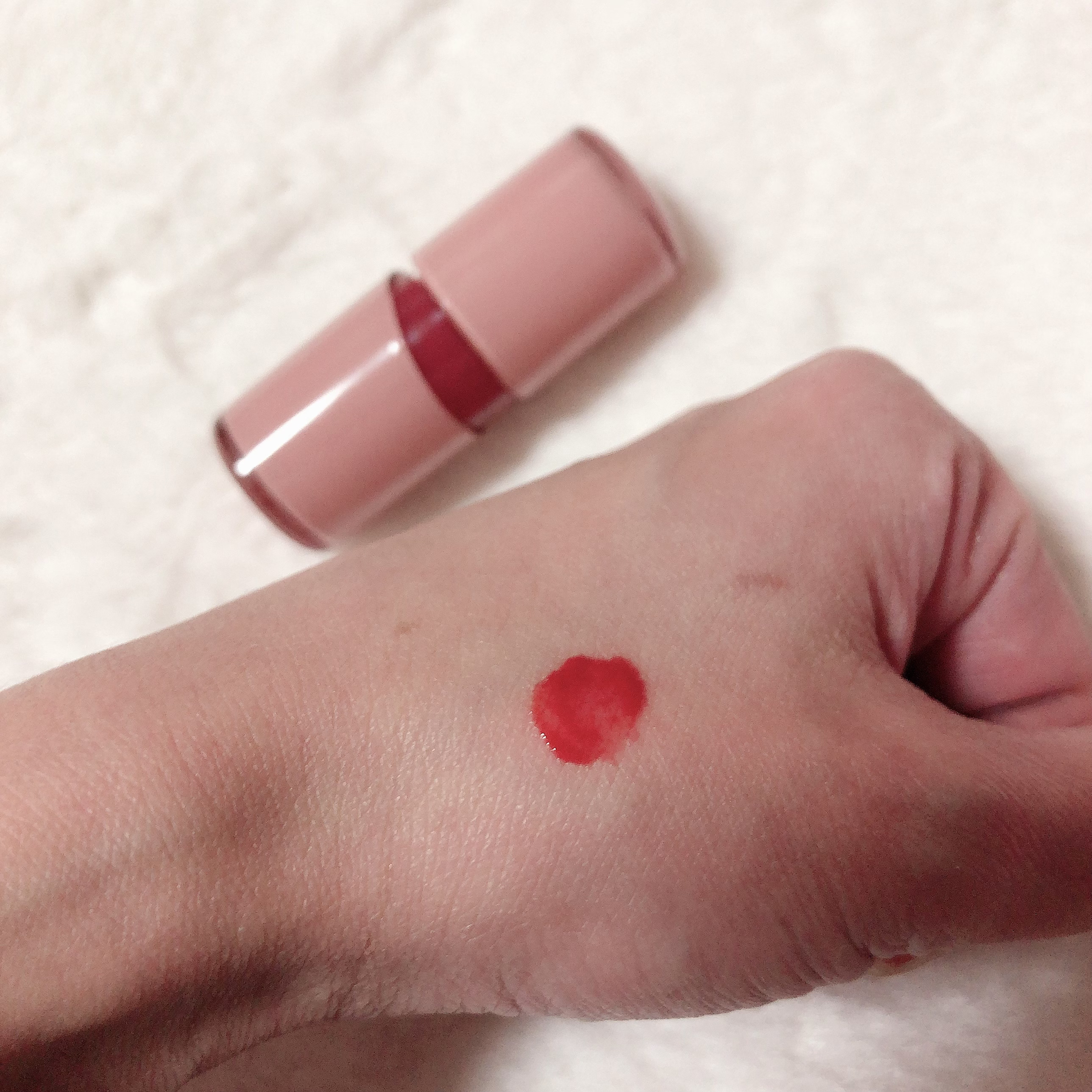 ロウグロウジェルティント/hince/リップティントを使ったクチコミ（3枚目）