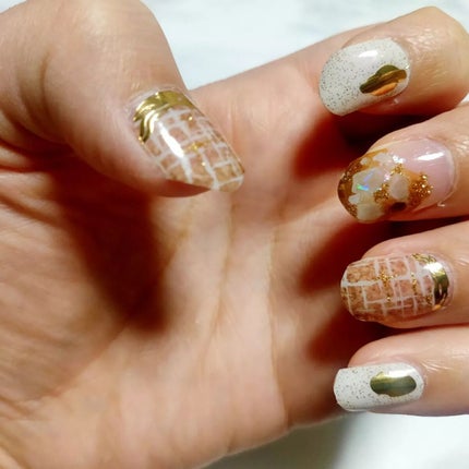 リアルジェルネイルシール/BEAUTY AVENUE/ネイルシールを使ったクチコミ(6枚目)