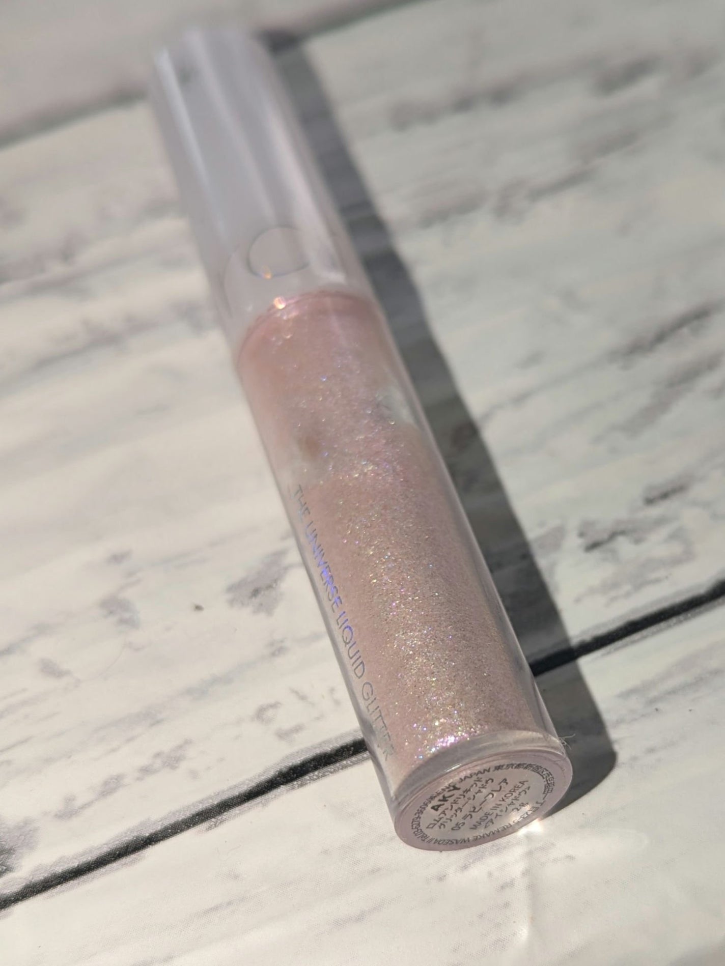 リキッド グリッター シャドウ/rom&nd/グリッターを使ったクチコミ(5枚目)