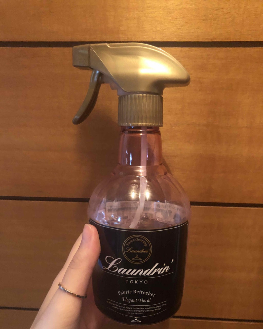 ファブリックミスト アロマティックウード/ランドリン/ファブリックミストを使ったクチコミ(2枚目)