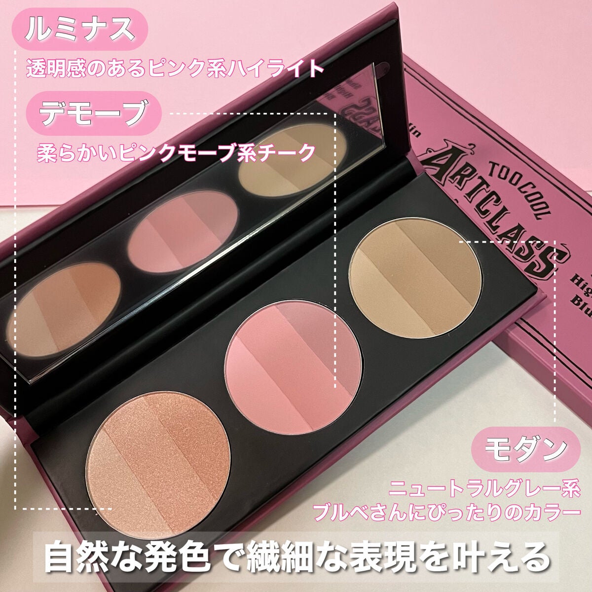 バイロダン アートパレットⅡ/too cool for school/メイクアップキットを使ったクチコミ(2枚目)