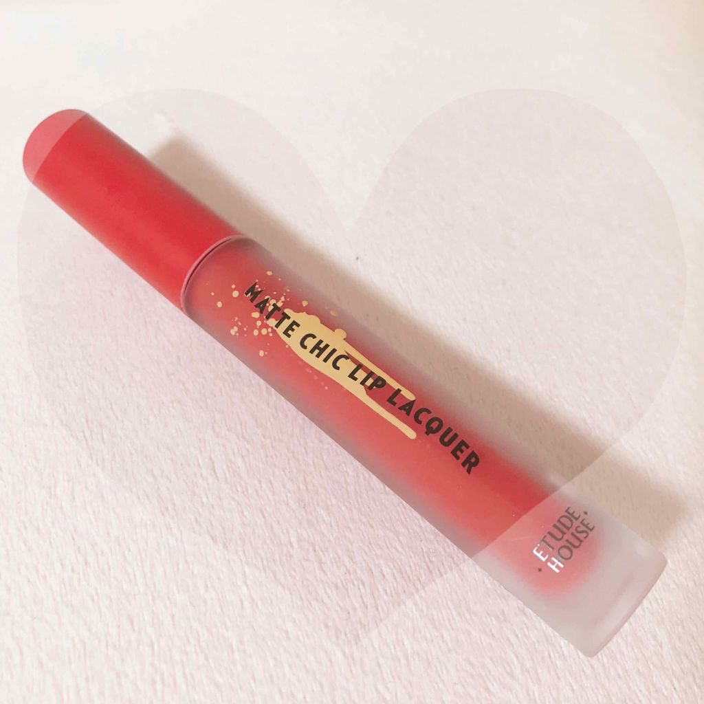 マットシックリップラッカー/ETUDE/口紅を使ったクチコミ(1枚目)