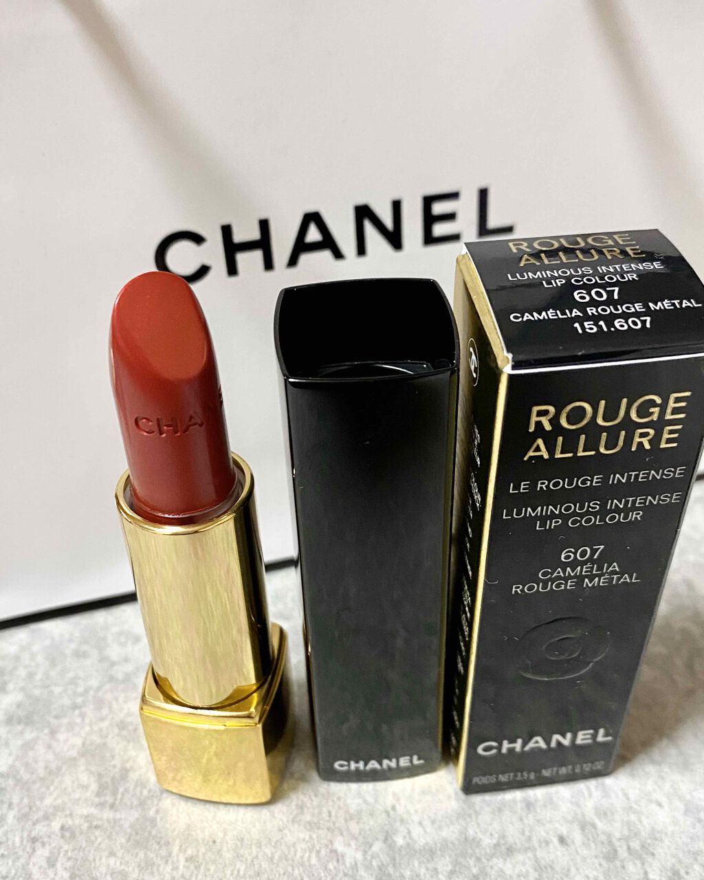 ルージュ アリュール/CHANEL/口紅を使ったクチコミ(1枚目)