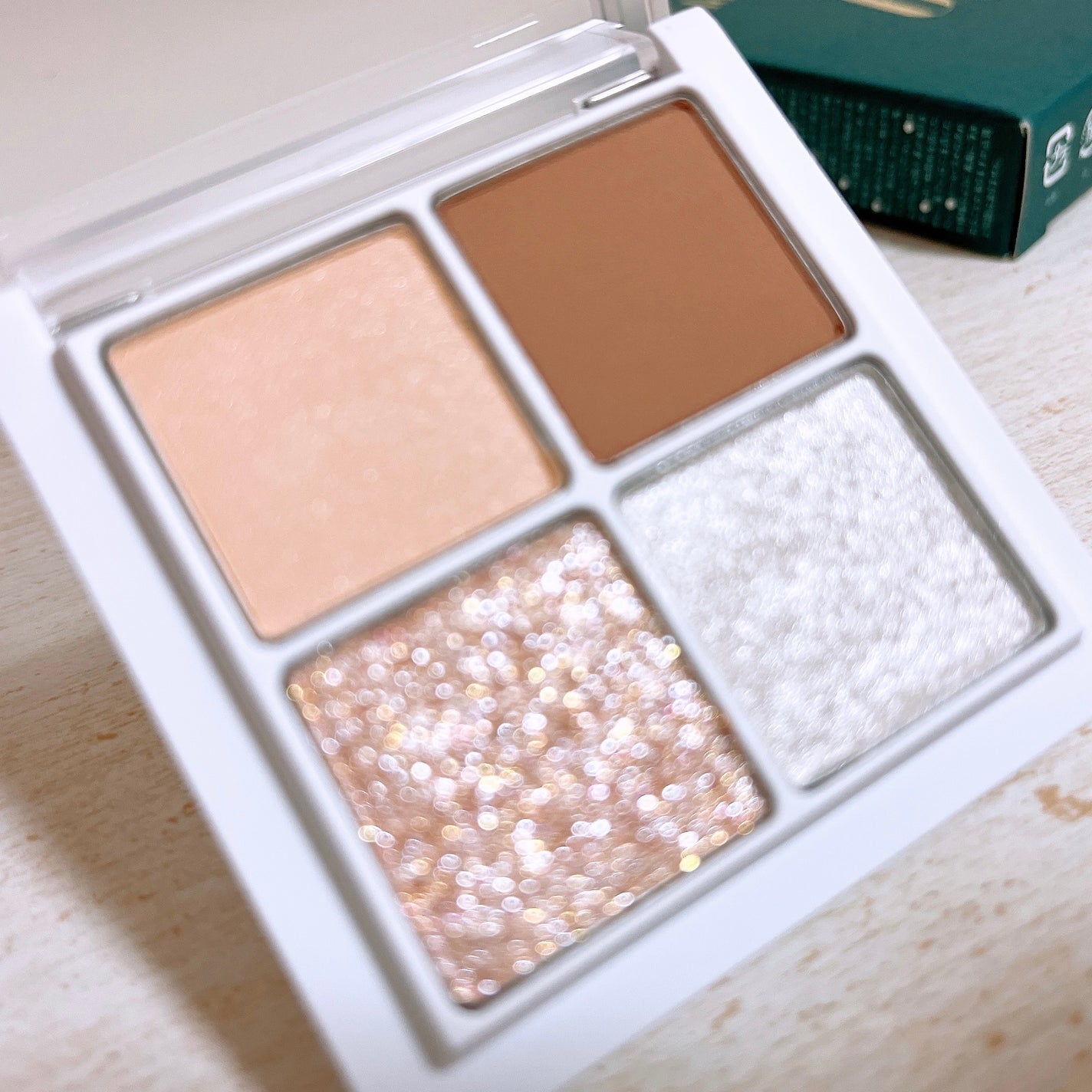 THE アイパレR/b idol/アイシャドウパレットを使ったクチコミ(3枚目)