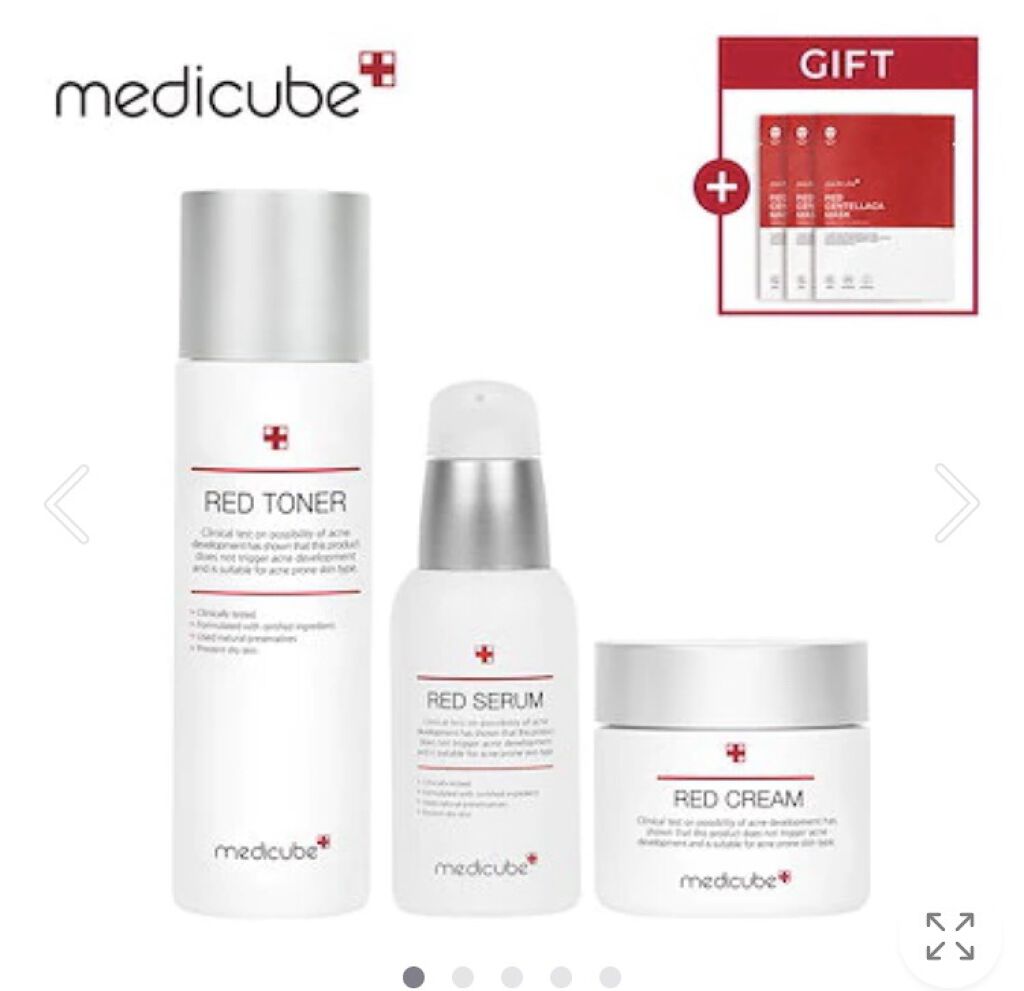 レッド セラム プラス/MEDICUBE/美容液を使ったクチコミ（1枚目）