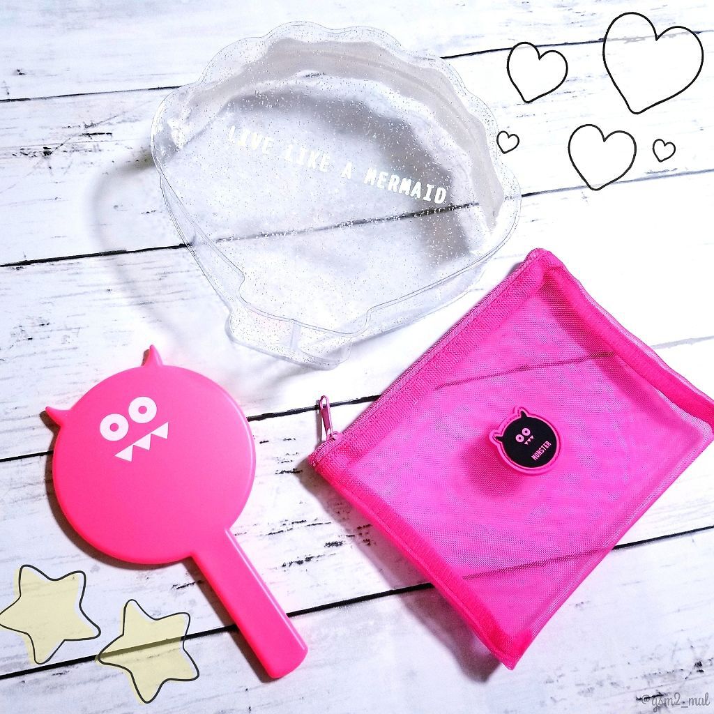 ガールズトレンド研究所 ハンドミラー/DAISO/その他化粧小物を使ったクチコミ(1枚目)