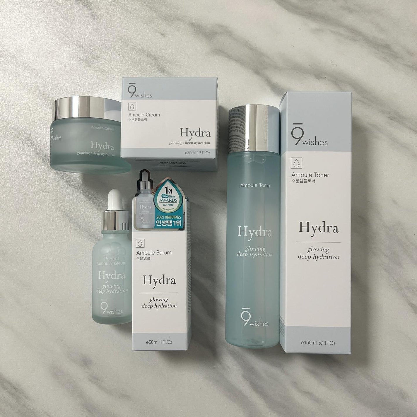 ハイドラアンプルトナー/9Wishes/化粧水を使ったクチコミ(1枚目)