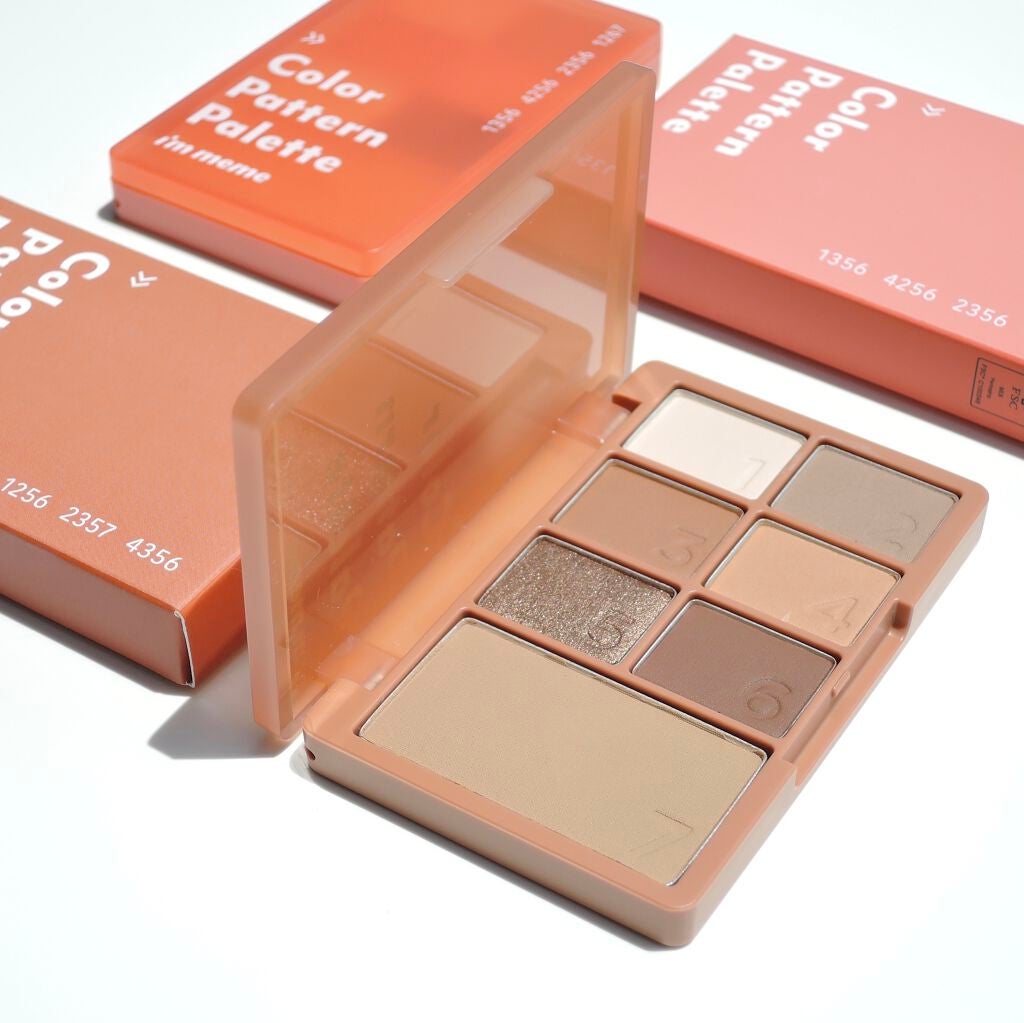 カラーパターンパレット/i’m meme/マルチパレットを使ったクチコミ(1枚目)