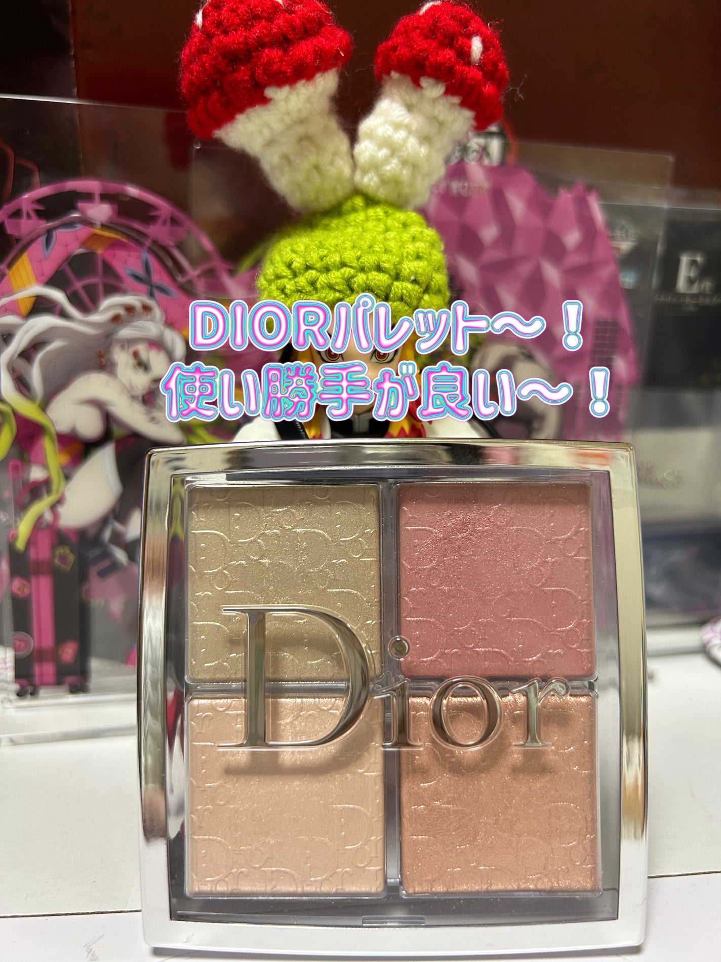 ディオール バックステージ フェイス グロウ パレット/Dior/ハイライトを使ったクチコミ(1枚目)