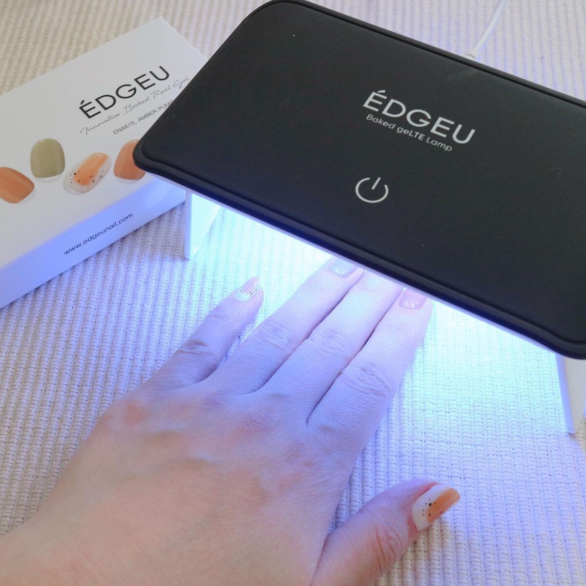EDGEU ジェルネイルシール/EDGEU/ネイルシールを使ったクチコミ(9枚目)