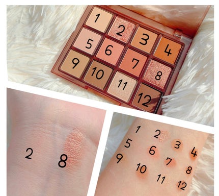 ホーリーモリーレイヤーパレット/HAKIT/アイシャドウパレットを使ったクチコミ(4枚目)