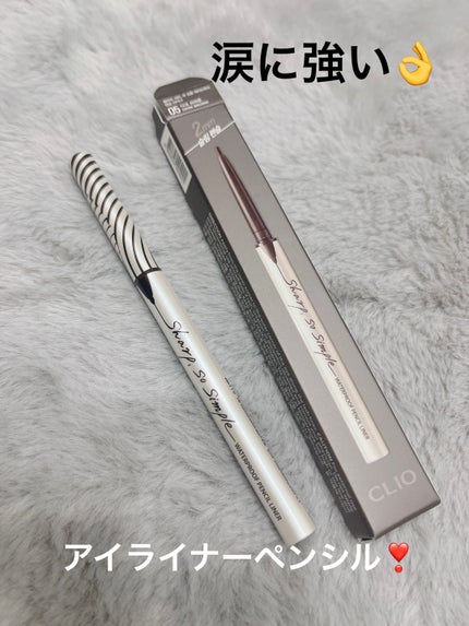 シャープ ソ シンプル ウォータープルーフ ペンシル ライナー/CLIO/ペンシルアイライナーを使ったクチコミ(1枚目)