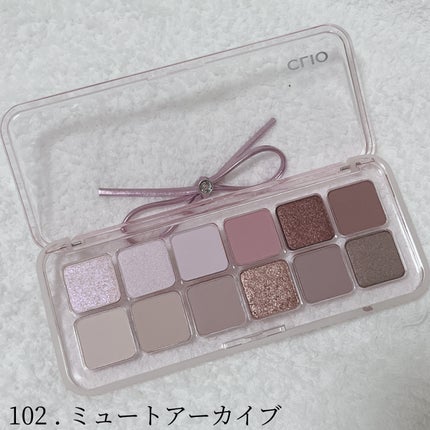 プロ アイ パレット エアー/CLIO/アイシャドウパレットを使ったクチコミ(3枚目)