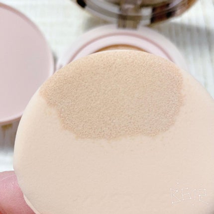 密着カバークッション 21 ライトベージュ/GIVERNY/クッションファンデーションを使ったクチコミ(3枚目)