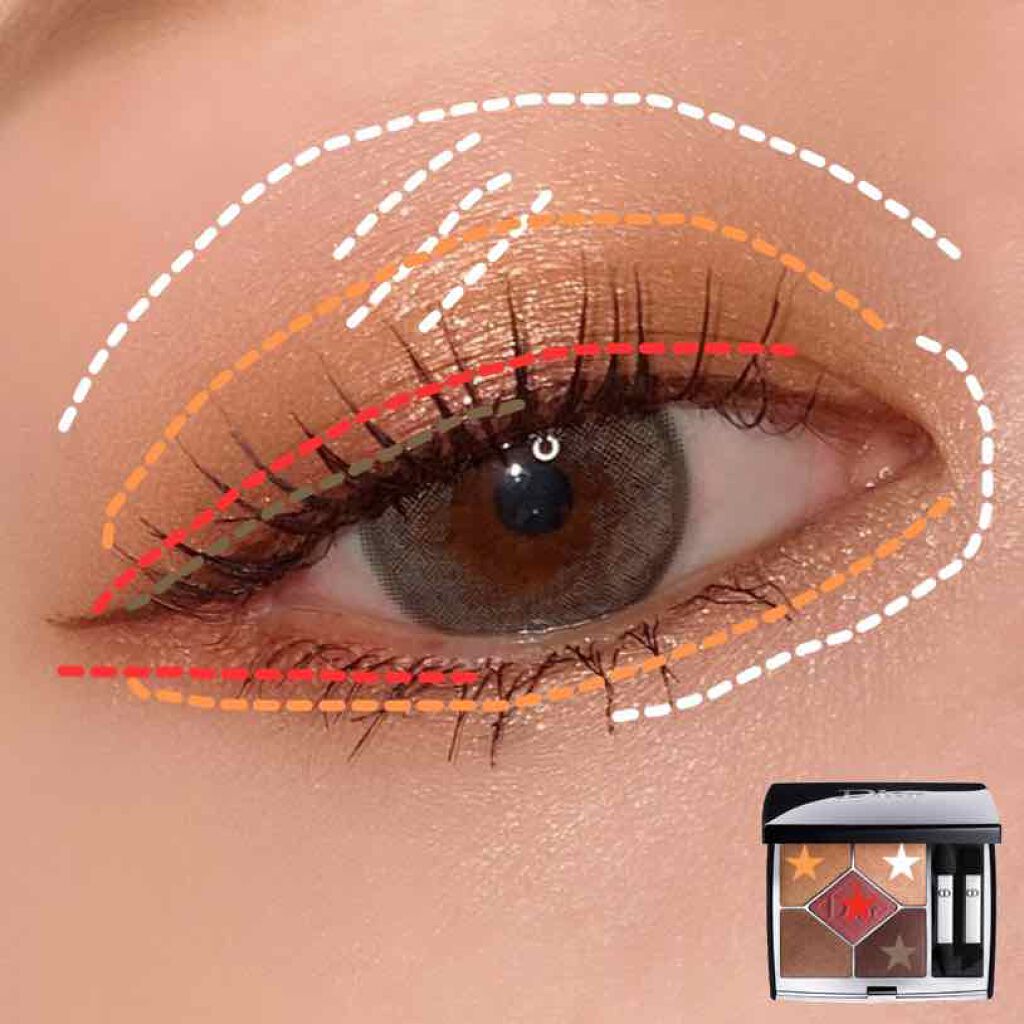 【旧】サンク クルール クチュール/Dior/アイシャドウパレットを使ったクチコミ（2枚目）