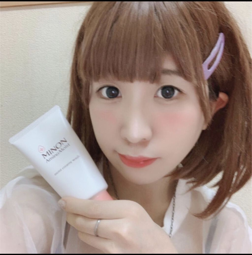 アミノモイスト モイストクリーミィ ウォッシュ/ミノン/洗顔フォームを使ったクチコミ（1枚目）