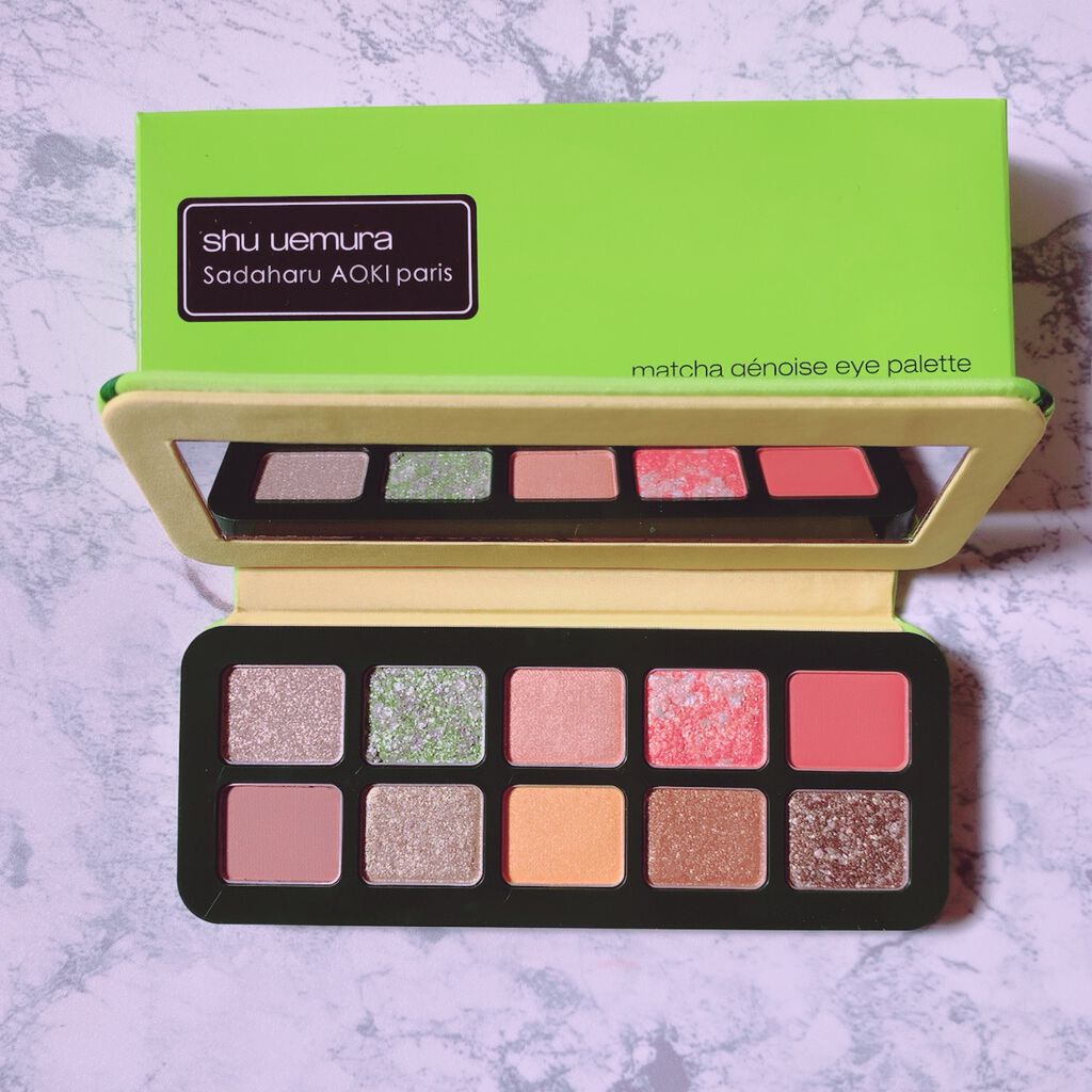 アズキ フィユテ アイ パレット/shu uemura/アイシャドウパレットを使ったクチコミ（3枚目）