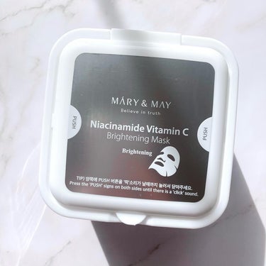 ナイアシンアミドビタミンC ブライトニングマスク/MARY&MAY/シートマスク・パックを使ったクチコミ（2枚目）