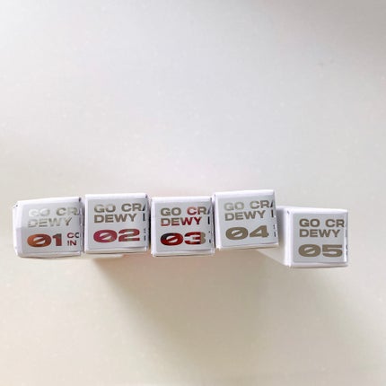 GO CRAZY DEWY LIPS/ABOUT TONE/リップグロスを使ったクチコミ(3枚目)