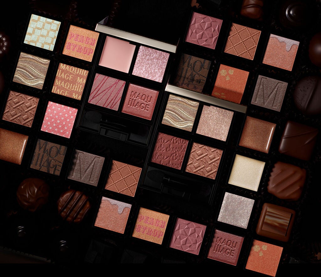 ドラマティックアイカラー (パウダー)/(クリーム)/マキアージュ/アイシャドウパレットを使ったクチコミ(1枚目)