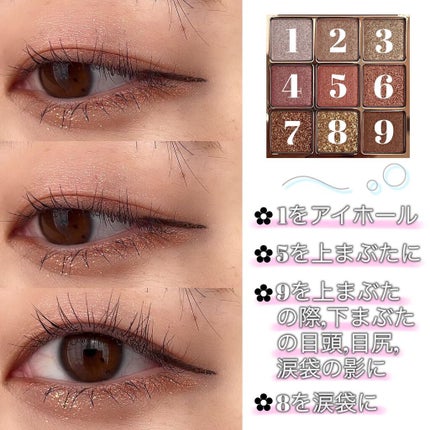 ワンピックアイシャドウパレット/APLIN/アイシャドウパレットを使ったクチコミ(3枚目)